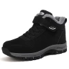 Cross-border 2023 invierno caliente protección laboral zapatos de algodón suela suave impermeable y engrosado viejo beijing zapatos de algodón con fleece botas de nieve antideslizantes Item Picture